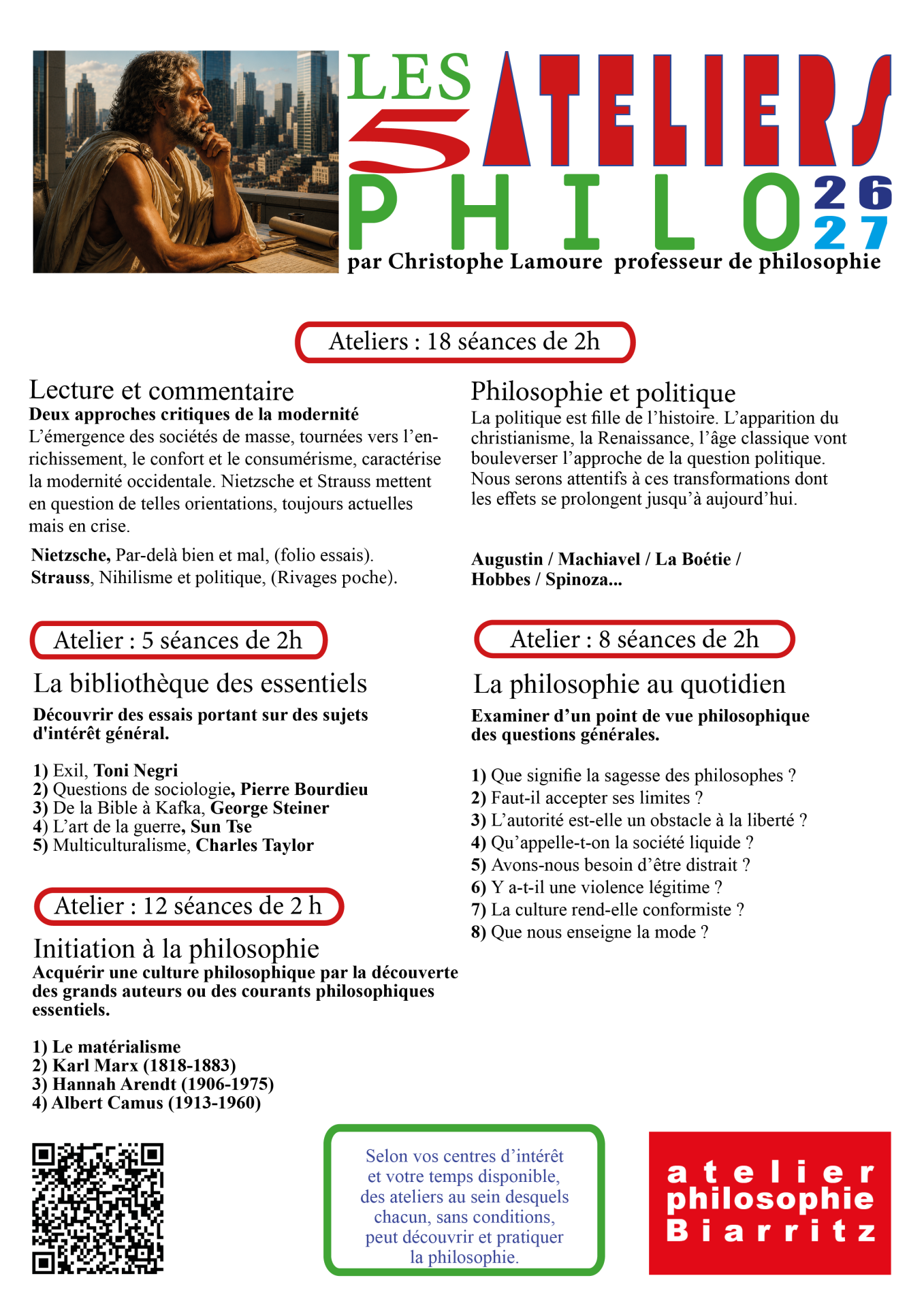 Programme 2026-2027